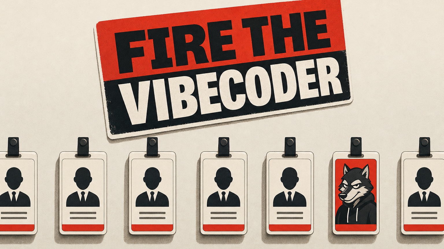 Fire the Vibecoder